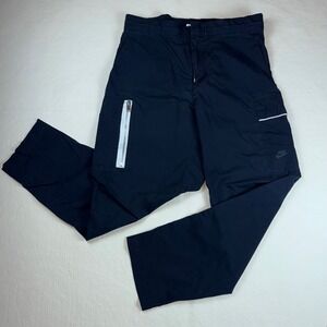 Nike Sportswear Mens Cargo Pants Black Zipper Pocket Size M